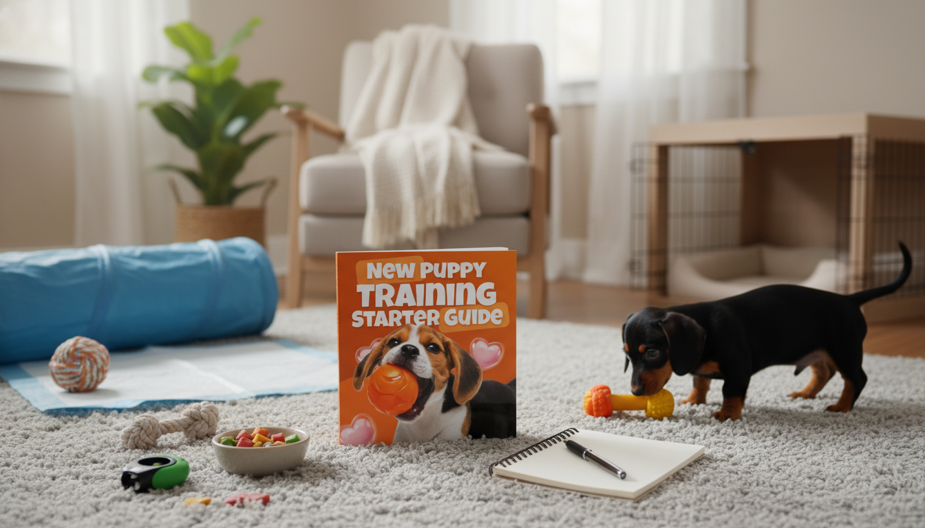 4-Week New Puppy Training Plan: Potty, Cues & Socialization