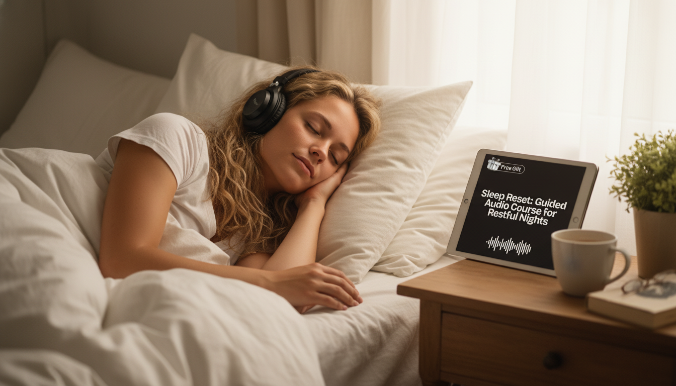 7-Day Sleep Reset: Guided Audio for Deeper Rest