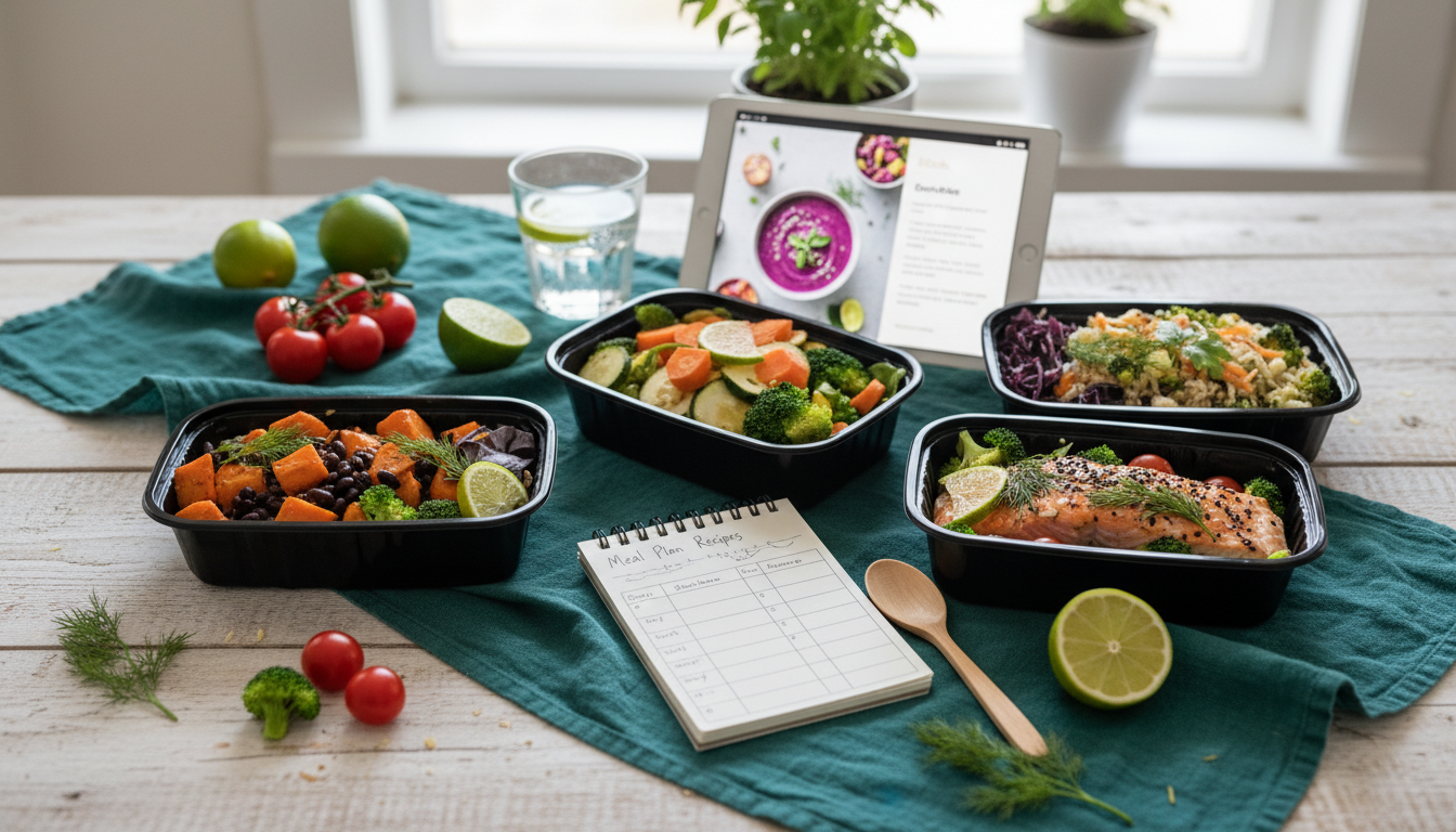 Balanced Meal Plan Recipes: 7-Day or 30-Day Menu