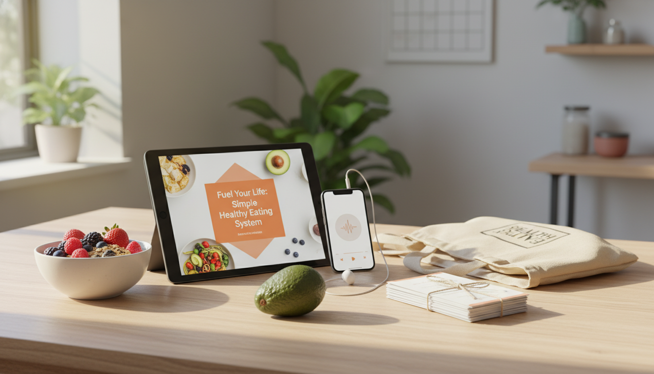 Fuel Your Life: Simple Healthy Eating System (PDF + Audio)