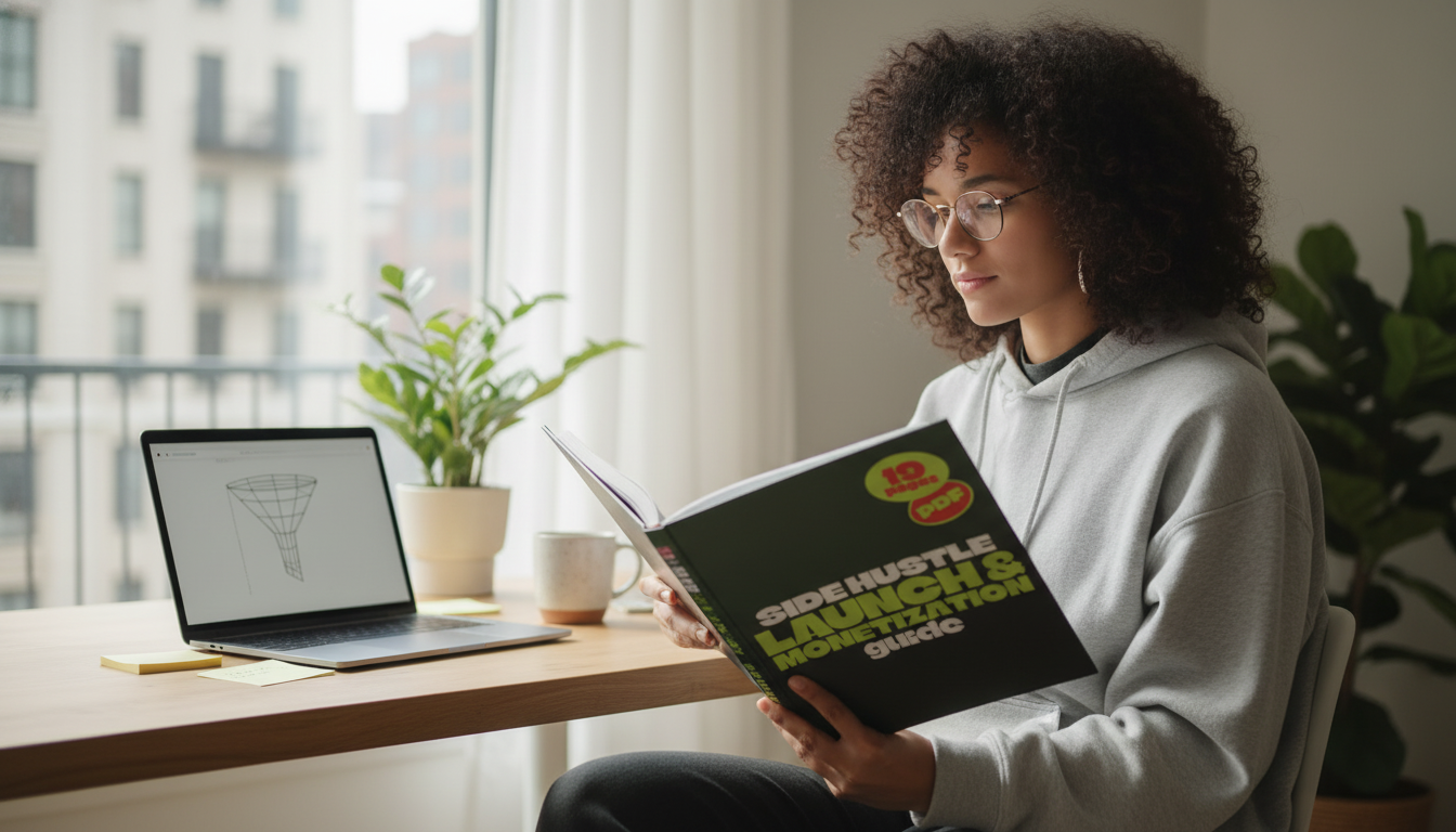 Launch a Low-Risk Side Hustle: MVP, Funnel, Pricing