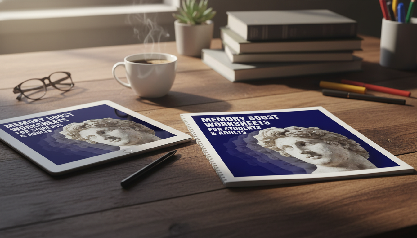 Memory Boost Worksheets: Printable & Digital Recall Plan