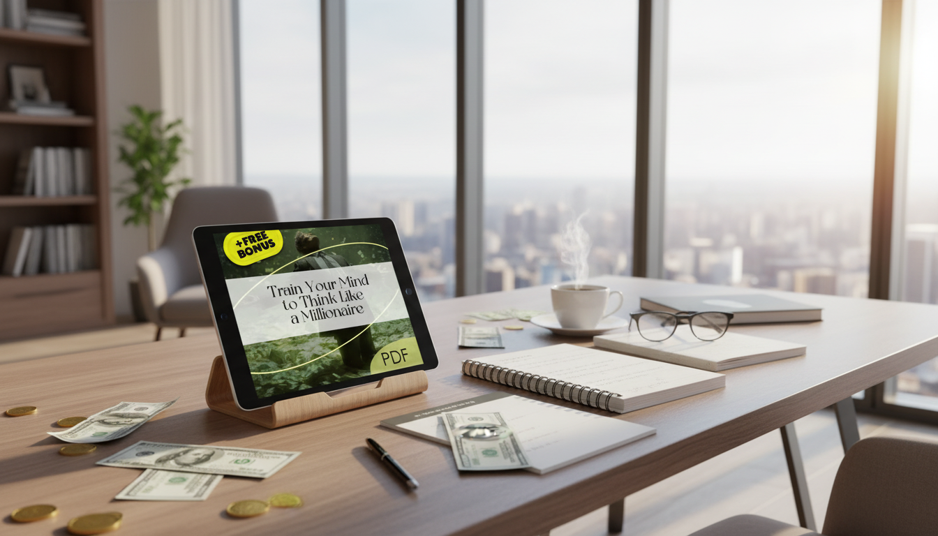 Millionaire Mindset Workbook: 14-Day Plan (PDF Download)