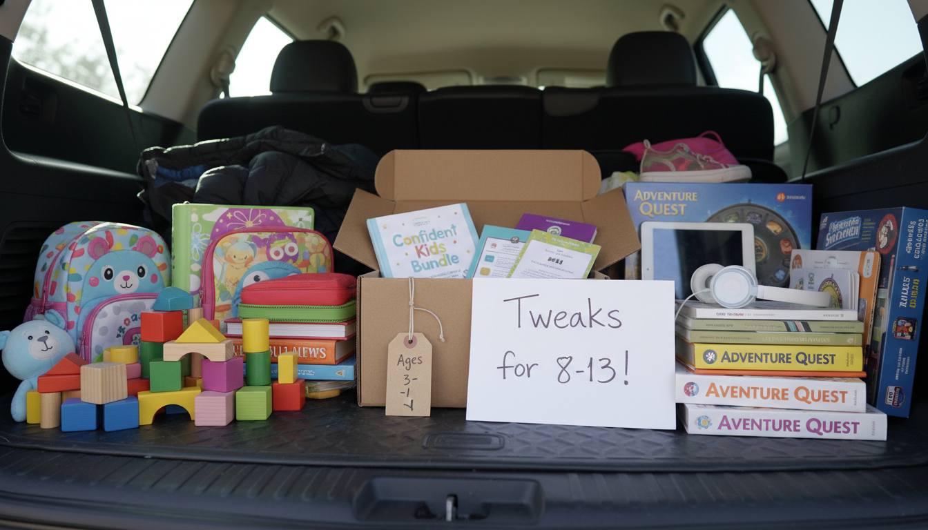 Confident Kids Bundle Age Guide (3–13) + Easy Tweaks