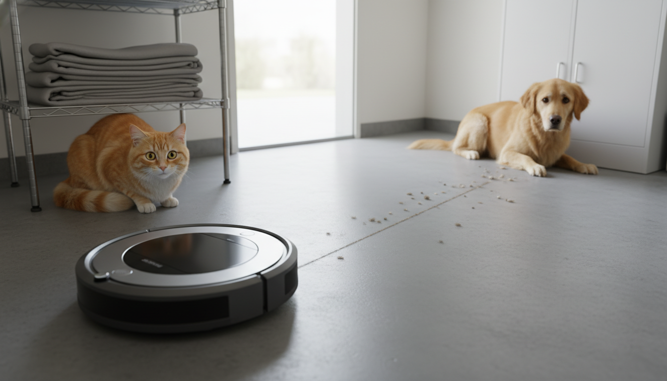 Vacuum Stress Signs in Dogs and Cats: What to Watch