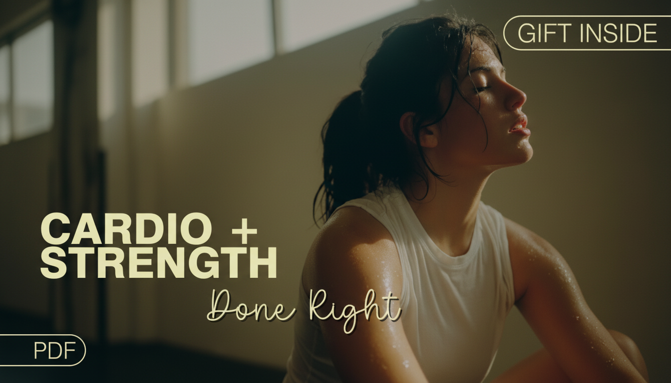 Weights vs Cardio for Fat Loss: The Ideal Weekly Mix