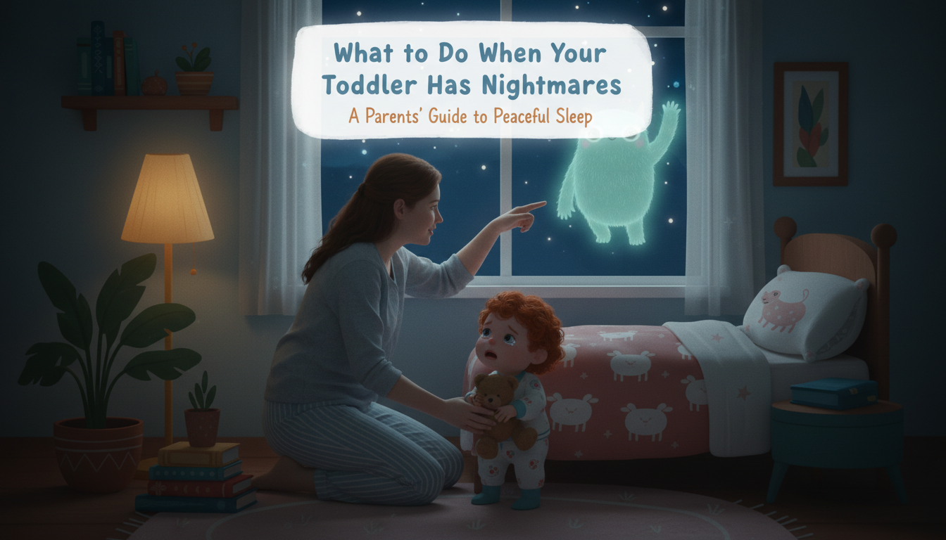 Toddler Nightmare Wake-Ups: What to Do Right Away